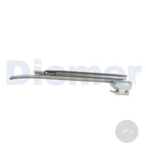 Pala Laringoscopio Luz Convencional Miller Nº 2 Stainless Pala Laringoscopio Luz Convencional Miller Nº 2 Stainless